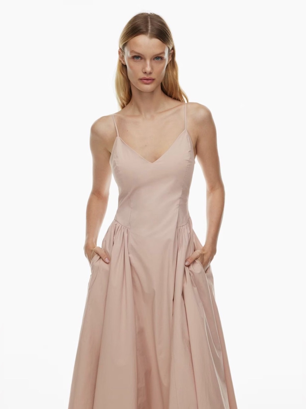 Aritzia Dusty Rose Pink Maxi Dress